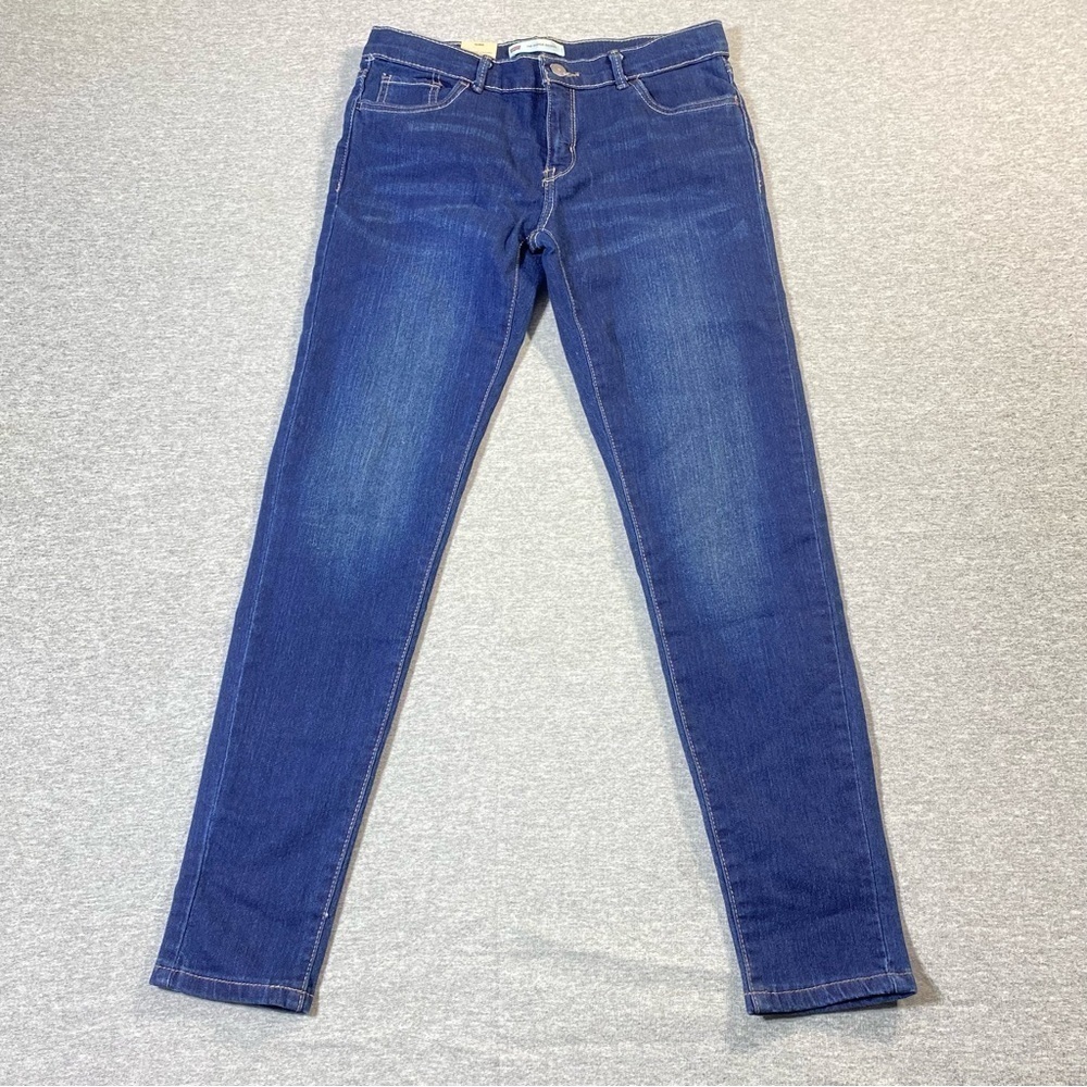 Levi's 710 Super Skinny Jeans Women's 14R Blue Slim Stretch Casual Denim NWT